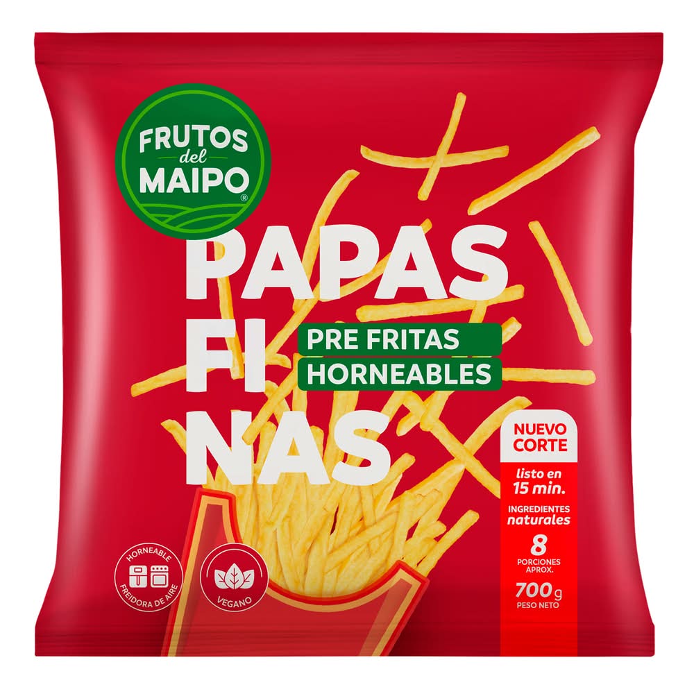 Frutos del Maipo · Papas fritas finas congeladas (700 g)