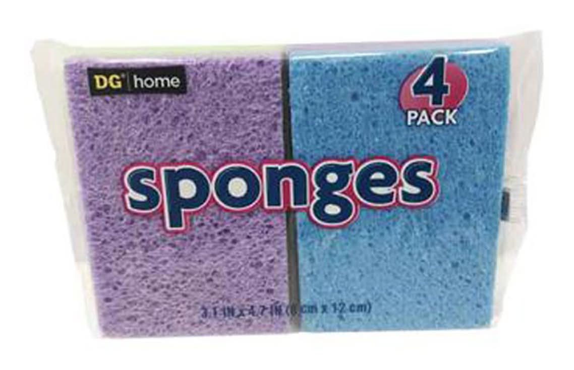 Dg Home Sponges 4 Ct