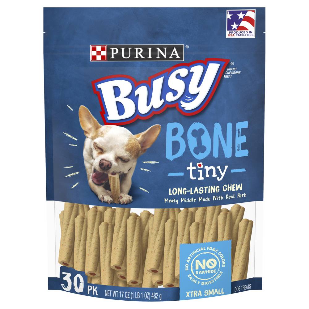 Purina Busy Tiny Long-Lasting Chew Xtra Small Dog Bones (1.06 lbs)