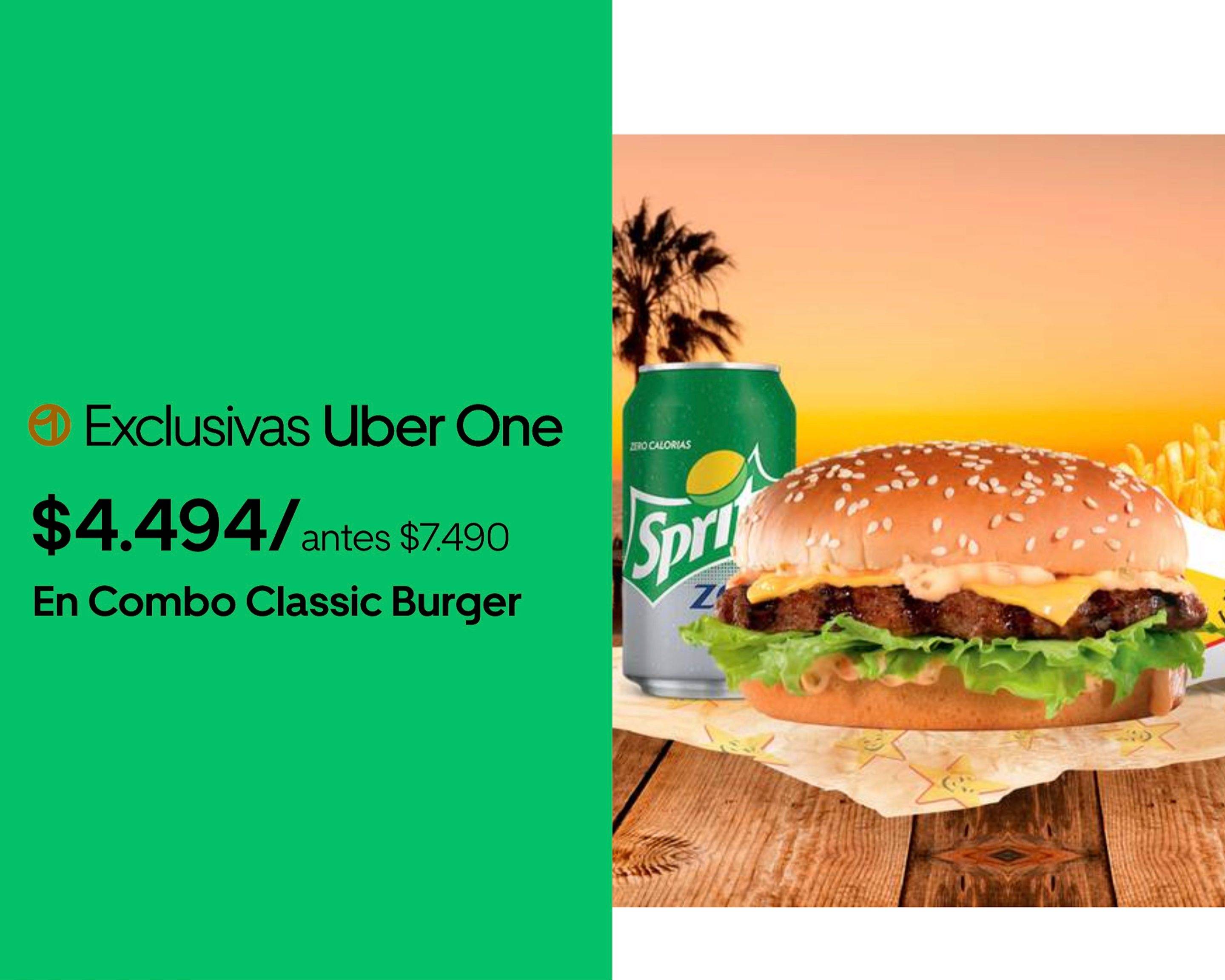 Carl's Jr. Independencia Menú a Domicilio【Menú y Precios】Santiago