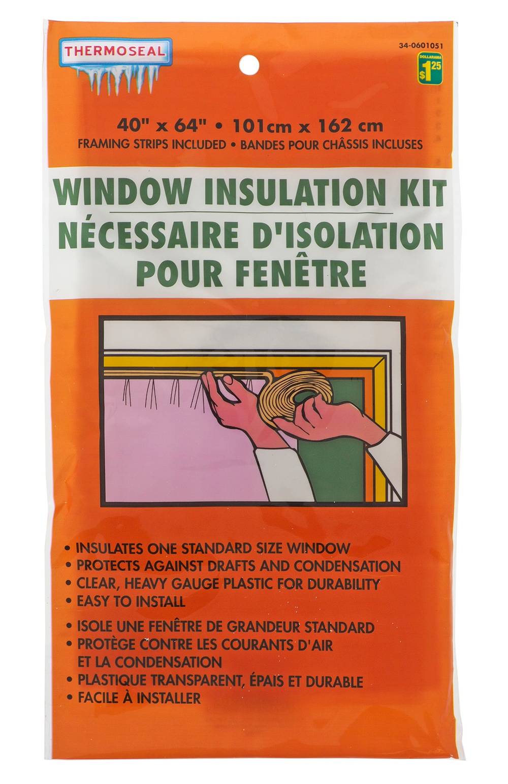 Thermoseal Storm Window Insulation Kit
