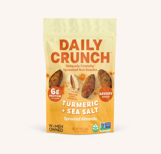 *Turmeric & Sea Salt Sprouted Almonds