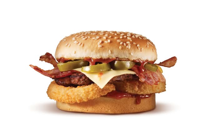 Single Spicy Western Bacon Cheeseburger