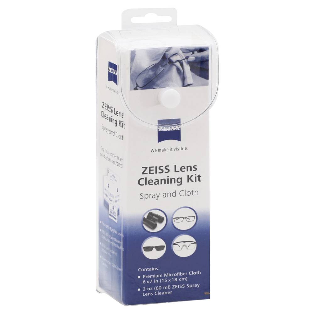 Zeiss Spray and Cloth Lens Cleaning Kit (3.2 oz)