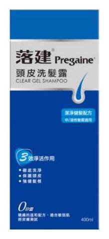 落建頭皮洗髮露潔淨健髮配方400ml#4712818291711