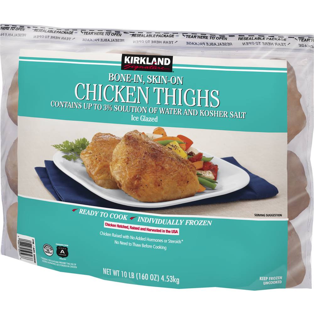 Kirkland Signature Bone-In Skin-On Chicken Thighs Delivery