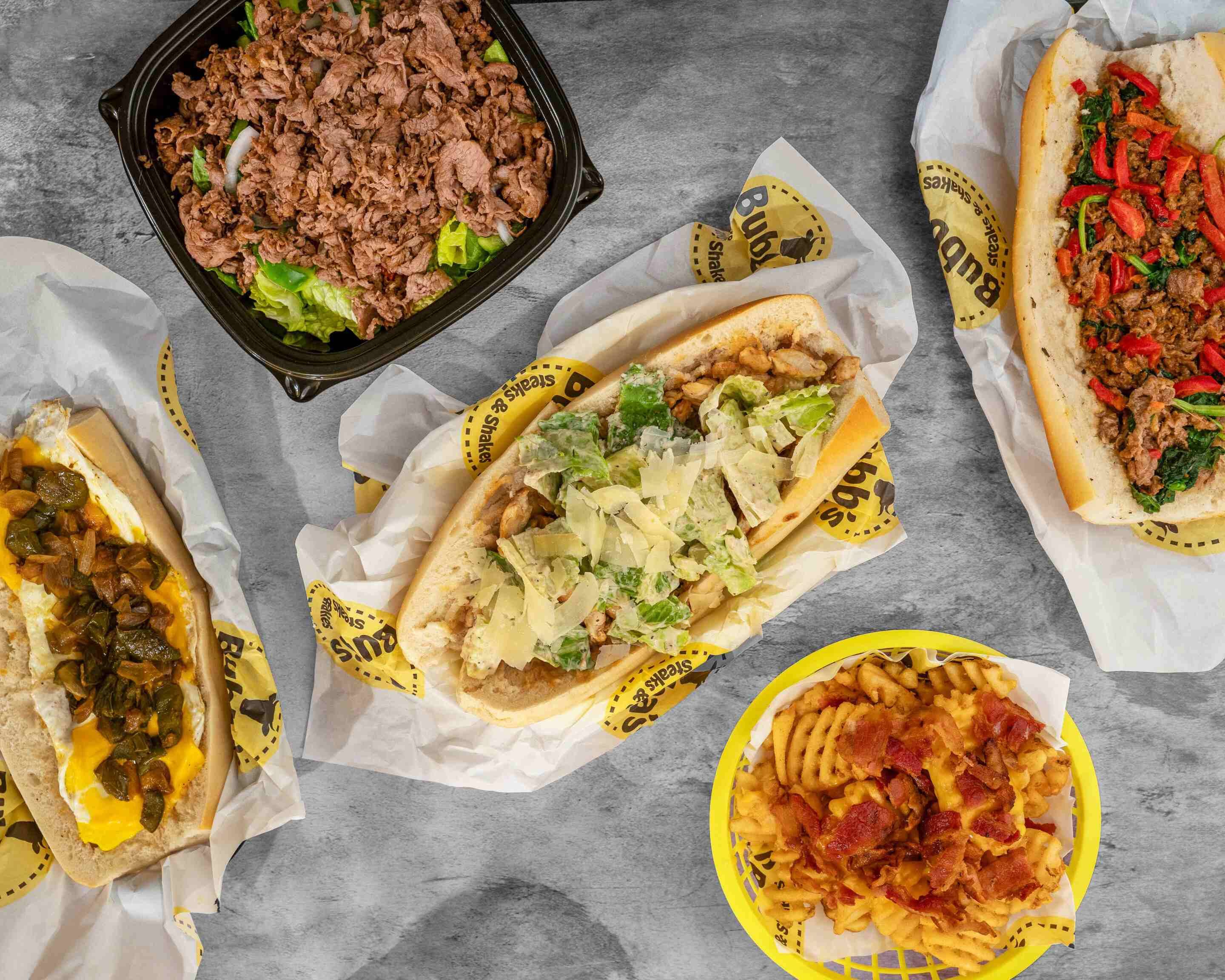 Order Bubba's Steaks and Shakes Menu Delivery in Philadelphia Menu