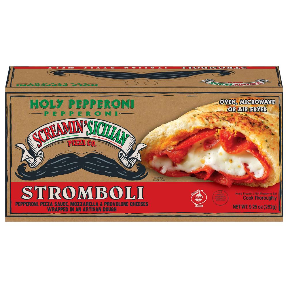 Screamin' Sicilian Pizza Co Holy Pepperoni Stromboli