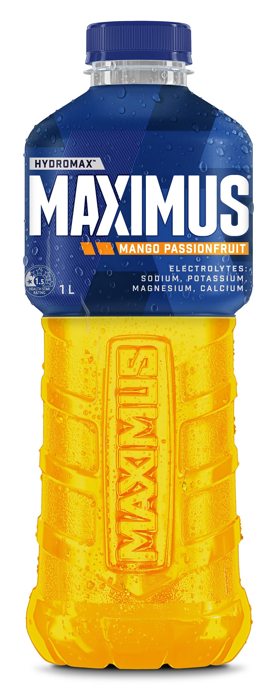 Maximus Hydromax Electrolytes Sports Drink, Mango-Passionfruit (1L)