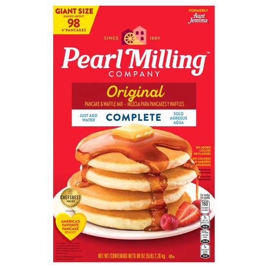 Pearl Milling Company Complete Original Pancake & Waffle Mix (80 oz)