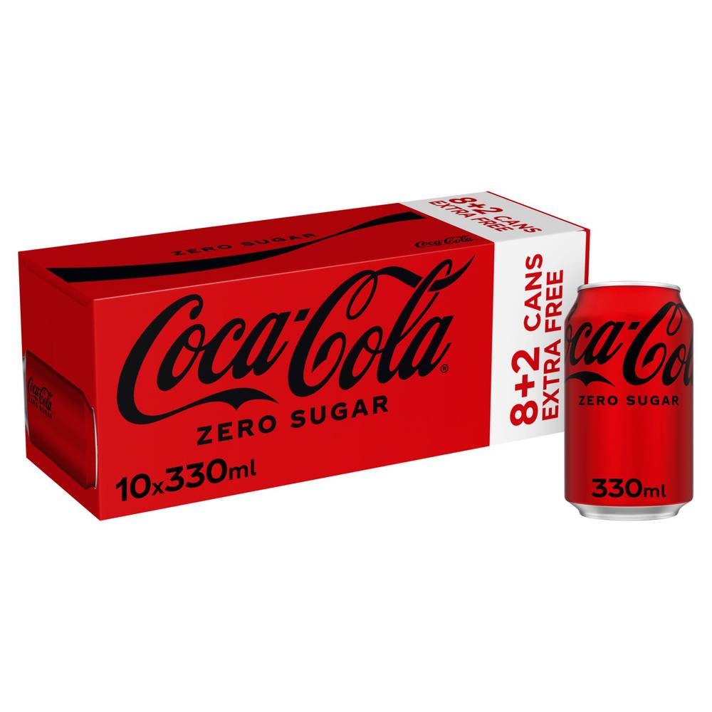 Coca-Cola Zero Sugar (10 x 330ml)