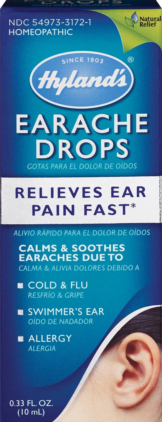 Homeopathic  Hyland's Earache Drops