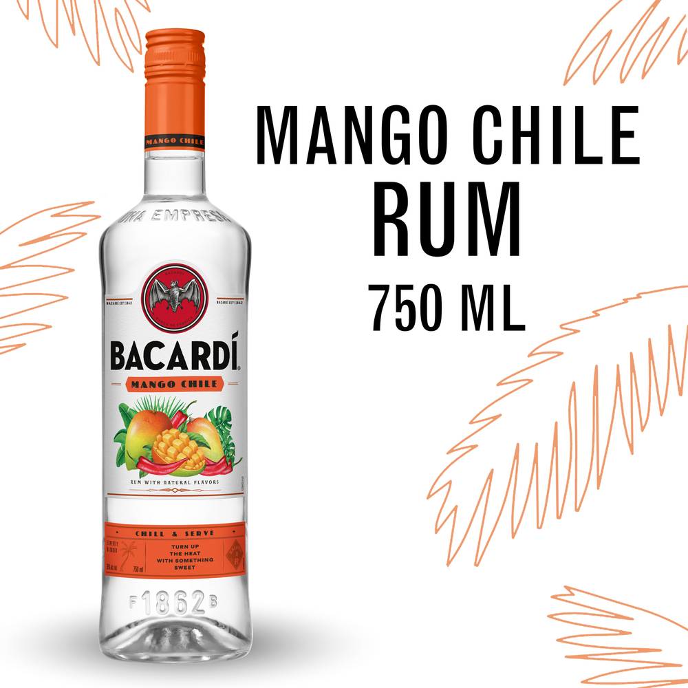 Bacardí Mango Chile Rum (750ml bottle)