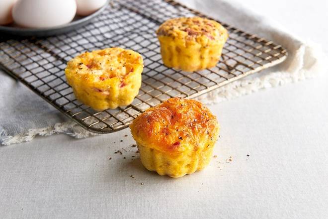 Order Oven-Baked Frittata Bite Pair food online from Corner Bakery store, McAllen on bringmethat.com