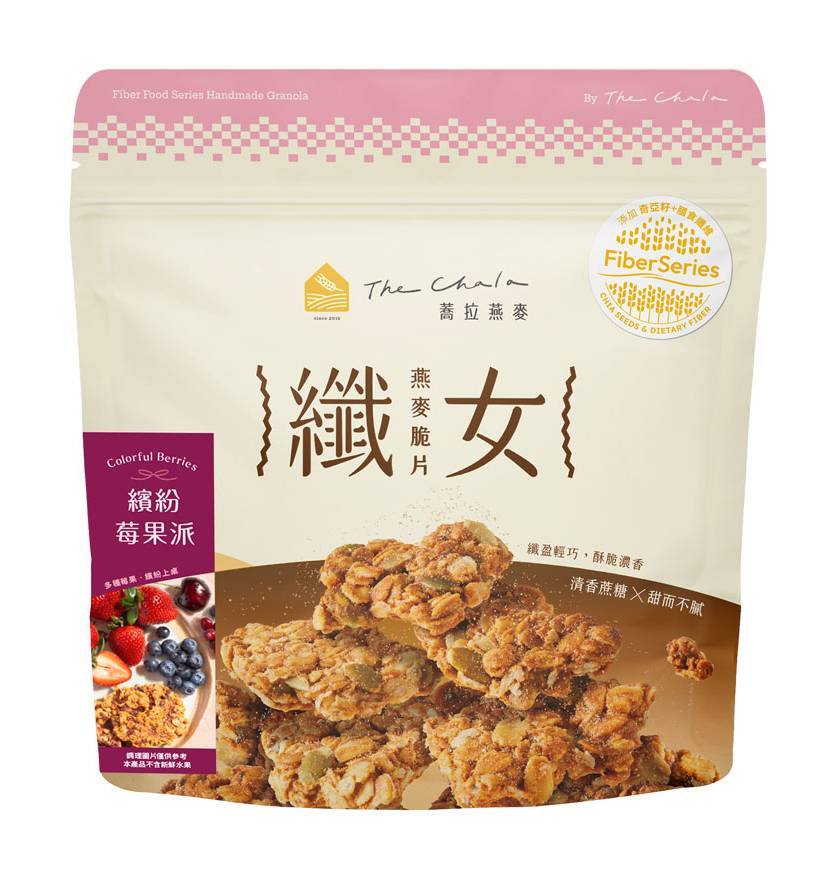 蕎拉燕麥-纖女燕麥脆片(繽紛莓果派)(130g/包)