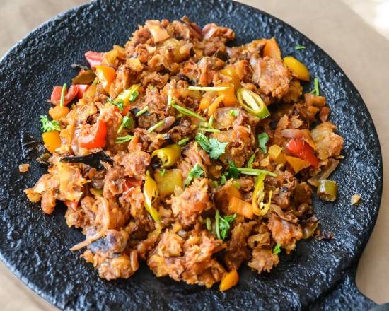 🥘🧀🍗 Kothu Parotta Poulet Cheese