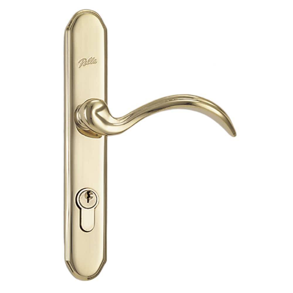 Pella Select Brass Lockable Storm Door Handleset | 9099507