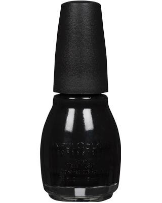 Sinful Colours Professional Nail Polish Enamel, Black on Black (1 ea)