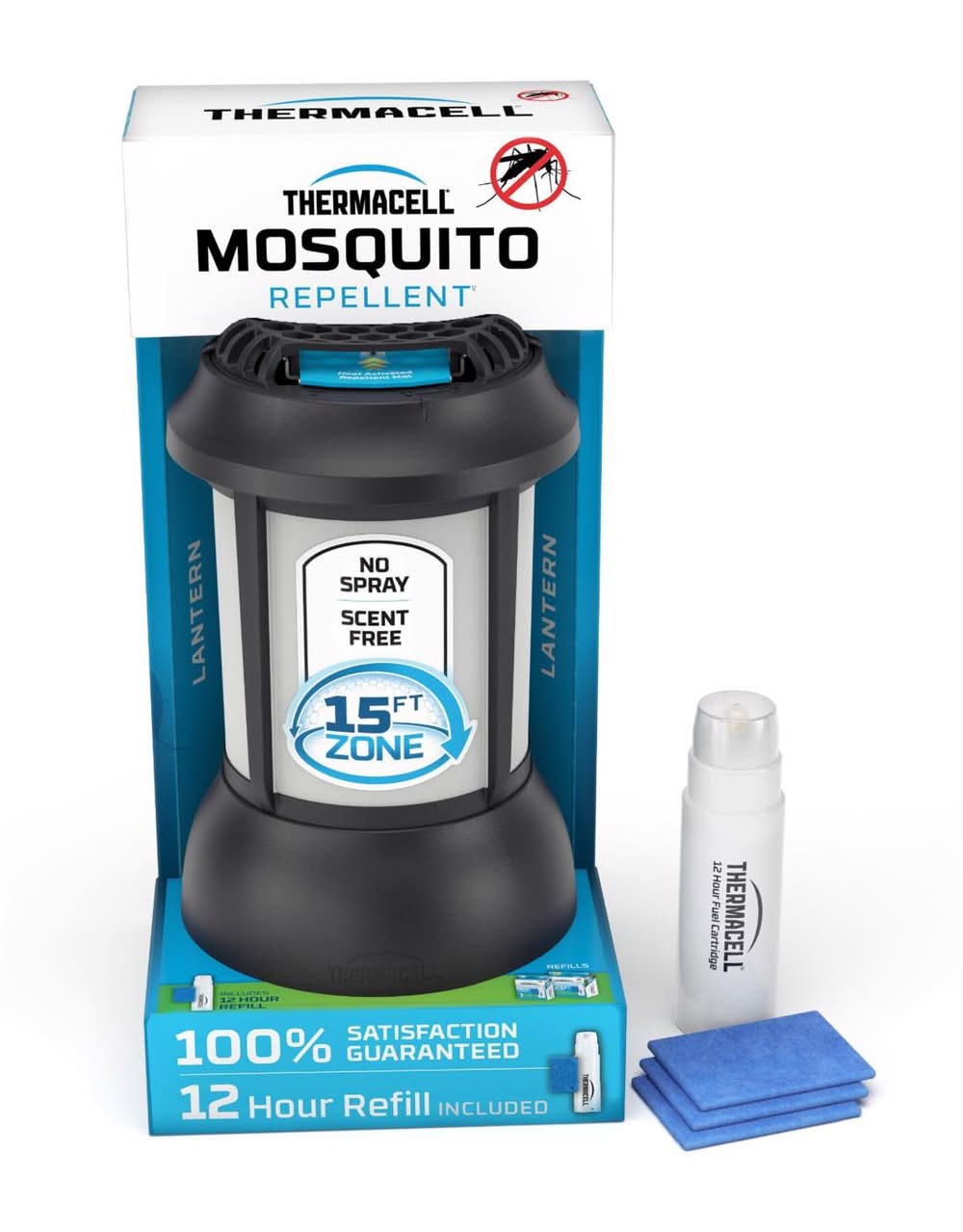 Thermacell Fuel-Zoneguard Insect Repellent Lantern Device For Mosquitoes