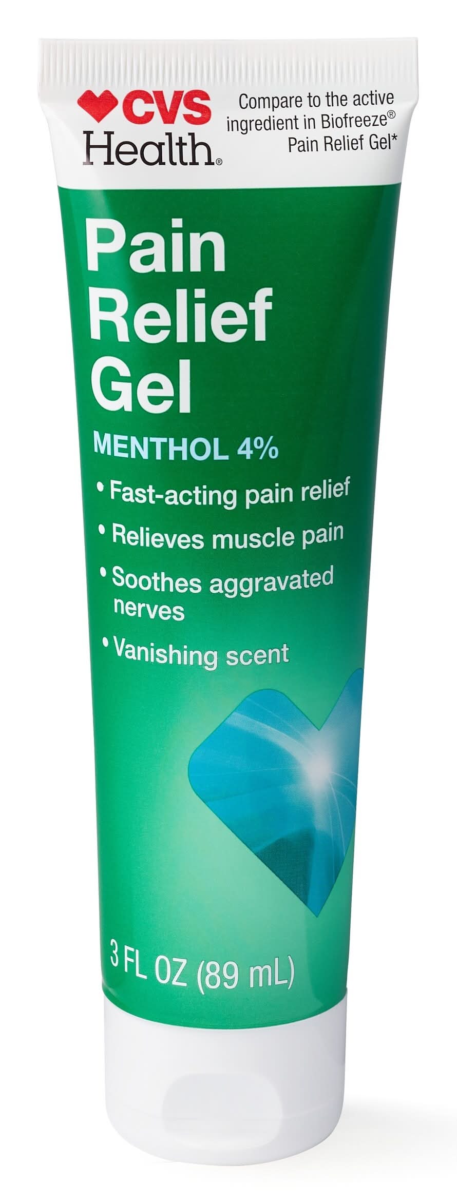 CVS Pharmacy Health Menthol 4% Pain Relief Gel (3 fl oz)