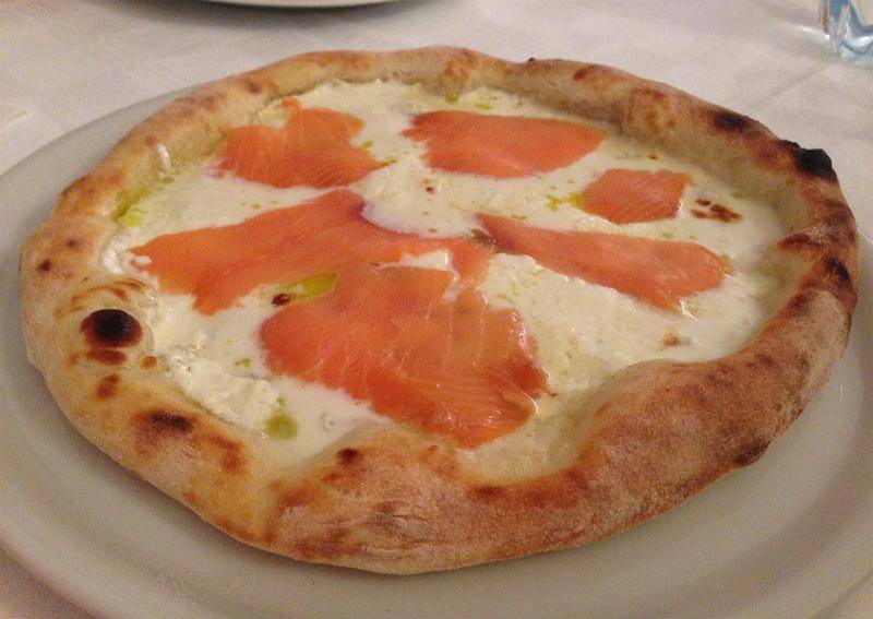 Pizza salmone🍕🍣