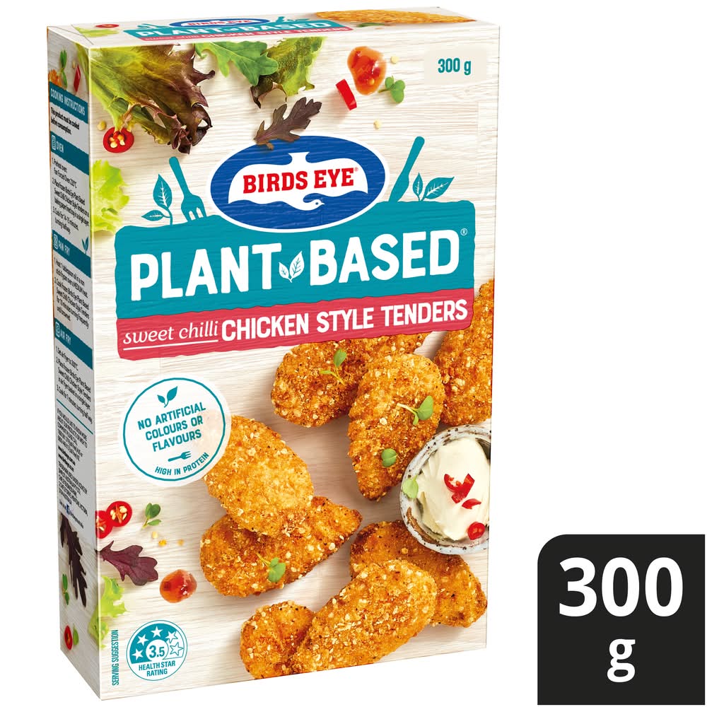 Birds Eye Plant Based Sweet Chilli Chicken Style Tenders (300g)