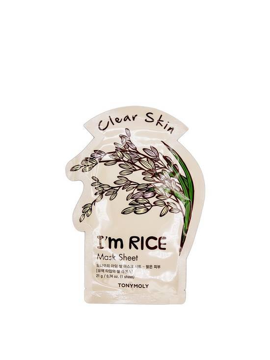 Tonymoly Im Real Mask Sheet - Rice (clear skin)