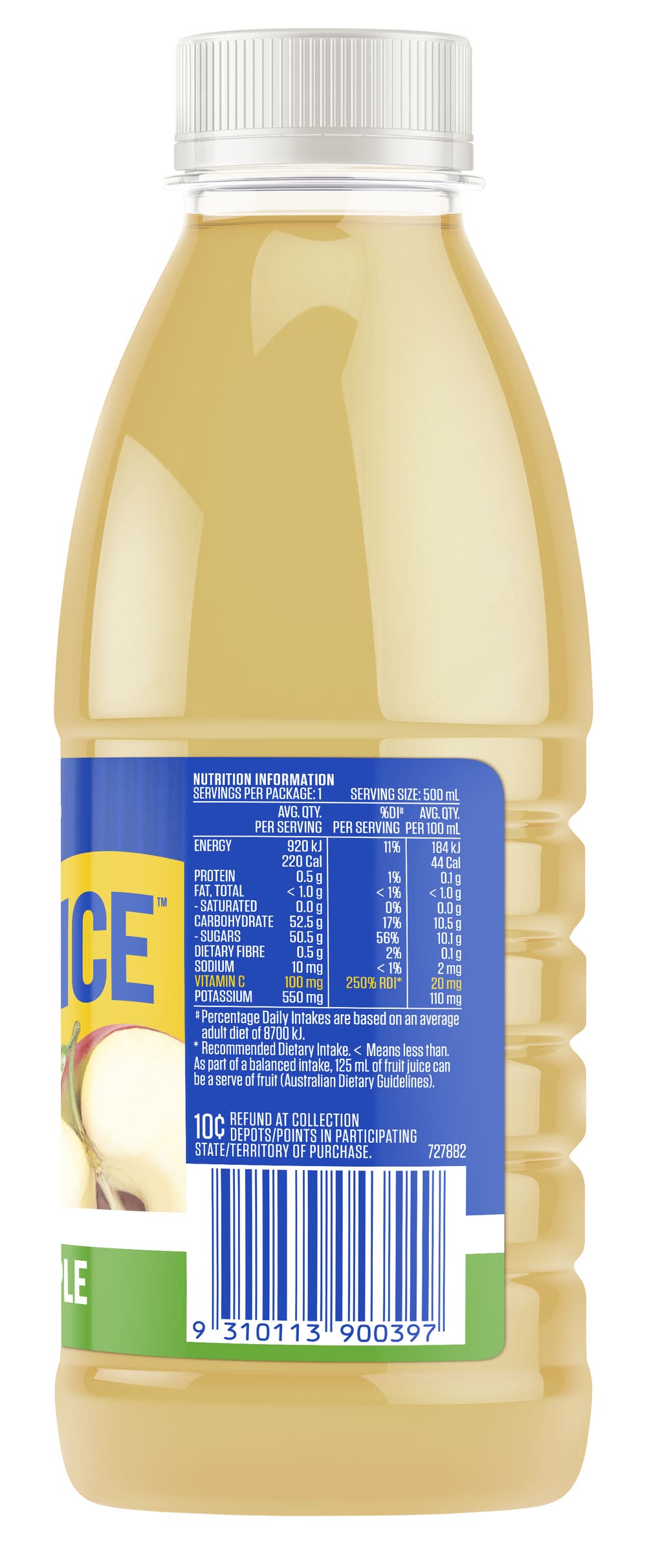 Daily Juice Co Daily Juice Juice Apple (500mL)