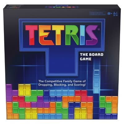 Tetris Spin Master Head-To-Head Puzzle Challenge Board Game 8+ Years (189 ct)