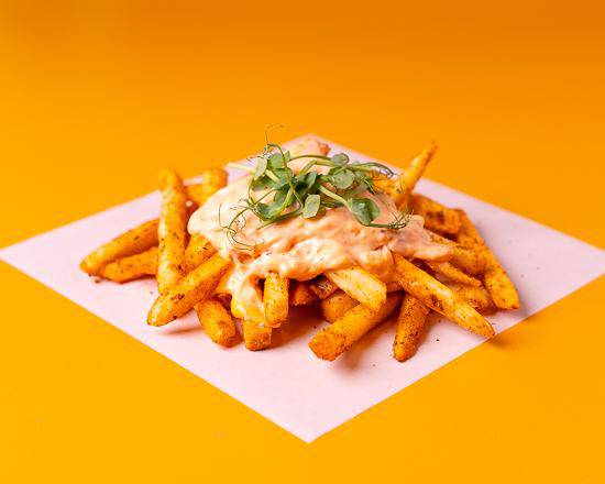 Cajun-Topped Fries (V)