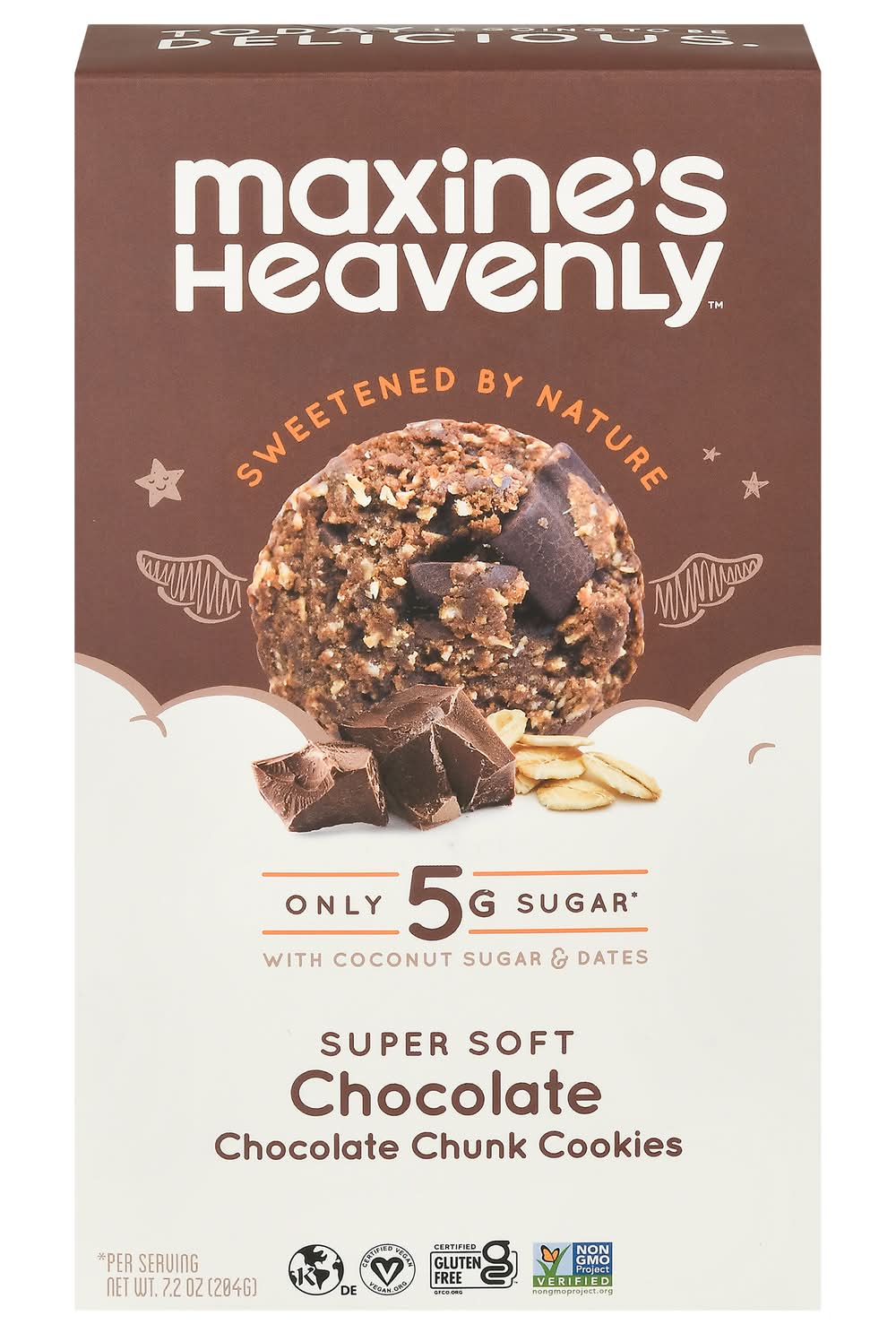 Maxine's Heavenly Gluten Free Chocolate Chunk Cookies (7.5 oz)