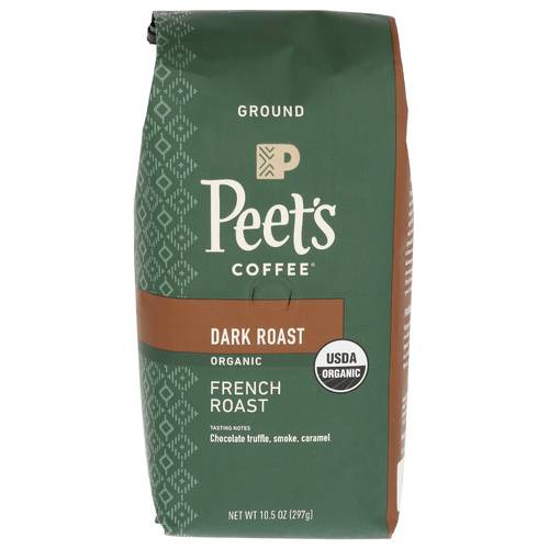 Peet's Organic French Roast Ground Coffee