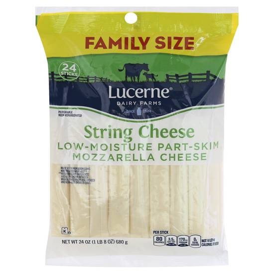 Lucerne String Cheese Family Size (24 oz)