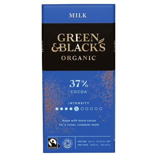Green & Black's Organic Milk Chocolate Bar