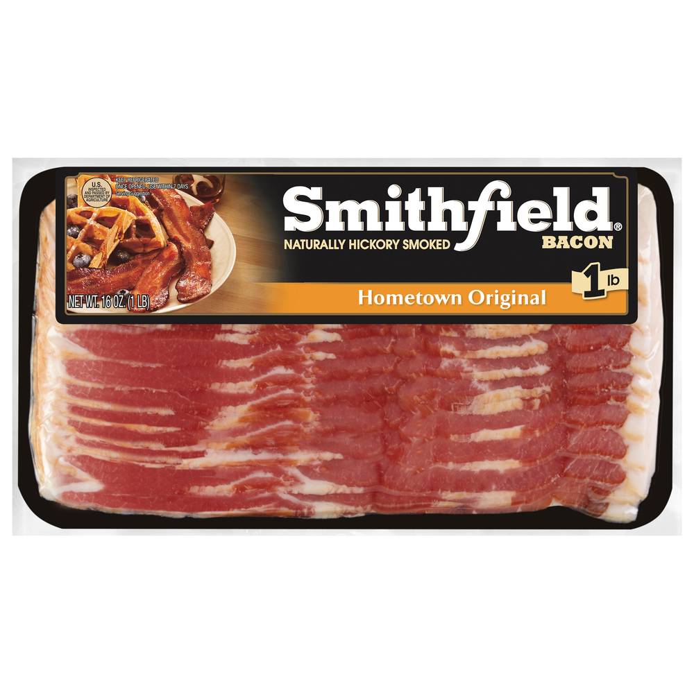 Smithfield Naturally Hickory Smoked Hometown Original Bacon