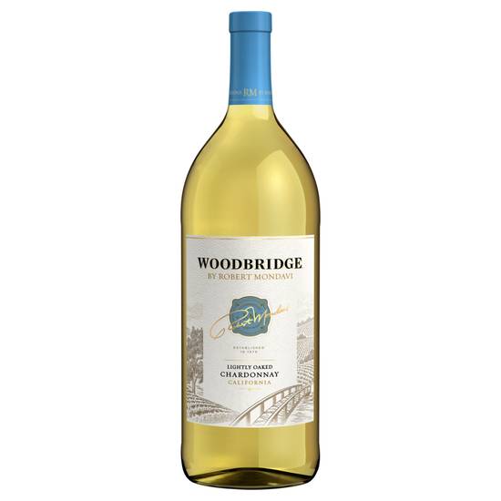 Woodbridge Lightly Oaked Chardonnay California White Wine (1.5 L)