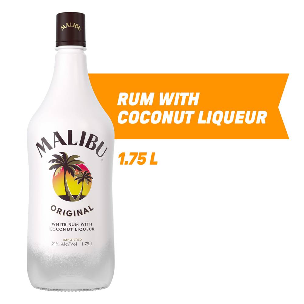 Malibu Original Caribbean Rum With Coconut Liqueur (1.75 L)