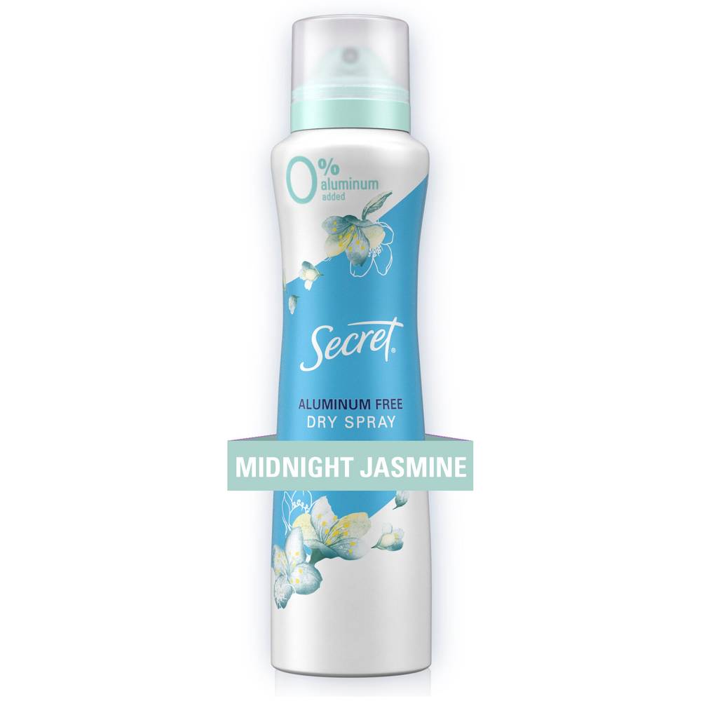 Secret Midnight Spray Aluminum Deodorant Dry Spray