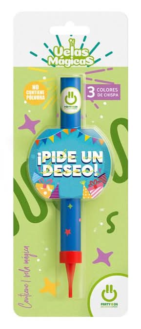 Vela mágica para cumpleaños