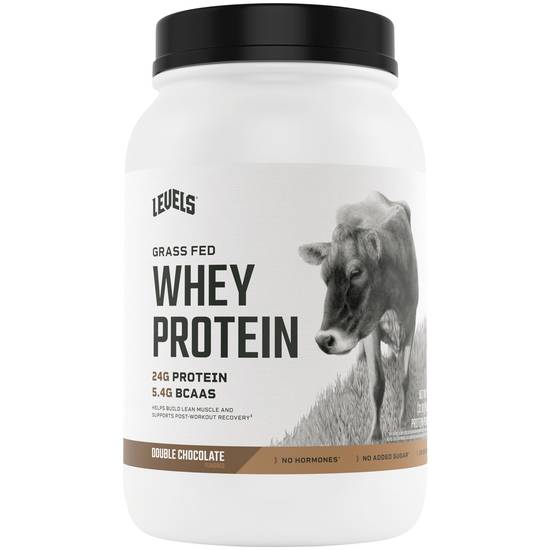 Levels Nutrition Grass Fed Whey Protein (2 lb) (double chocolate)