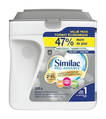 Similac pro advance préparation pour nourrissons dès 0 mois - pro advance baby formula from 0 months (étape 1)