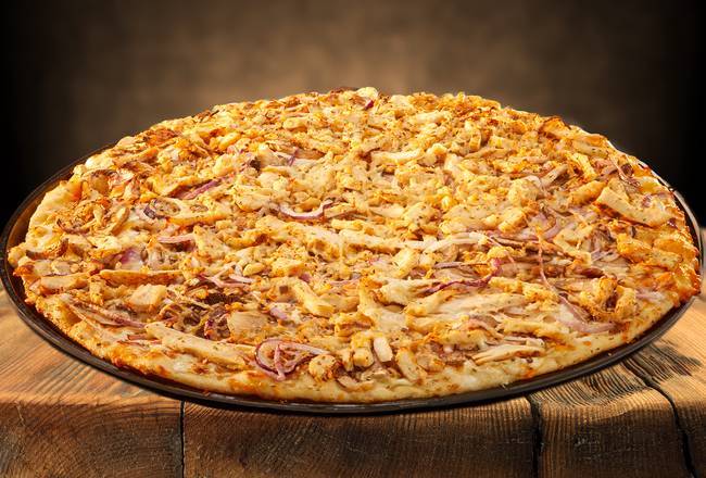13" Large Roasted Garlic-Chicken Pizza (12 Slices)