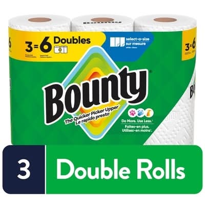 Bounty essuie tout 2 épaisseurs - 2 ply paper towels (3 unités) (11x5.9 in)
