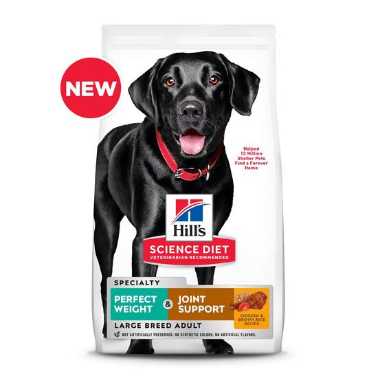 Hill's Science Diet Perfect Weight & Joint Support Large Breed Adult Dry Dog Food (none/chicken)