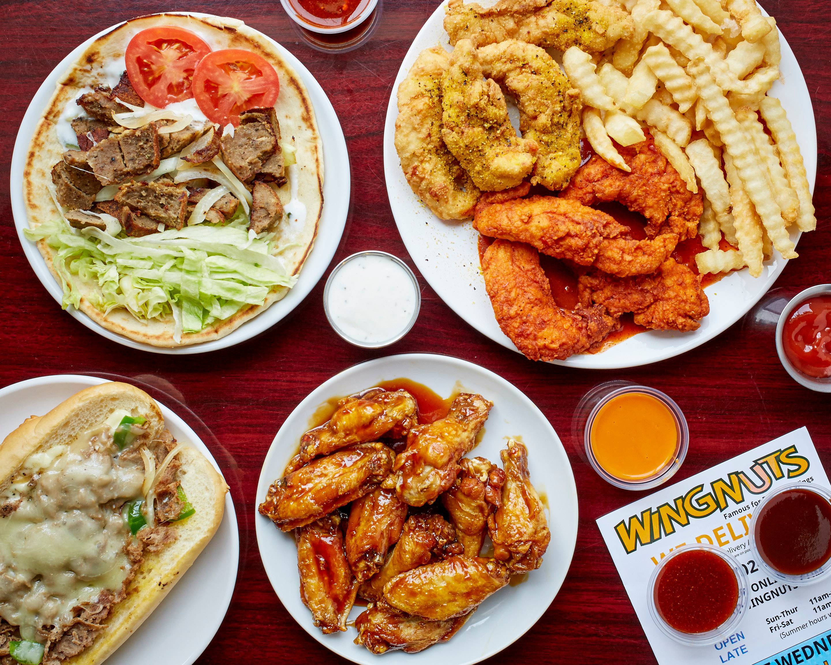 Order Wingnuts (Midtown) Menu Delivery in Atlanta | Menu & Prices ...