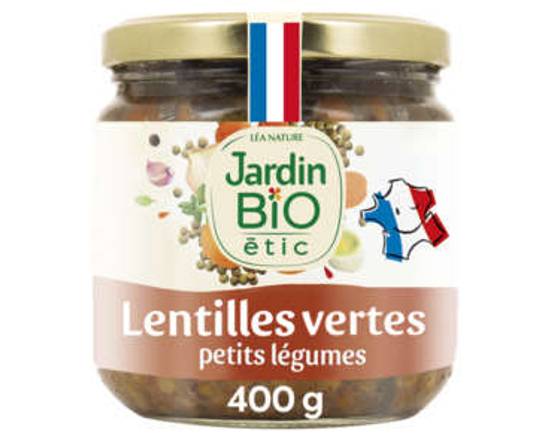 Lentilles Vertes Petits Légumes Bio 400g Jardin Bio