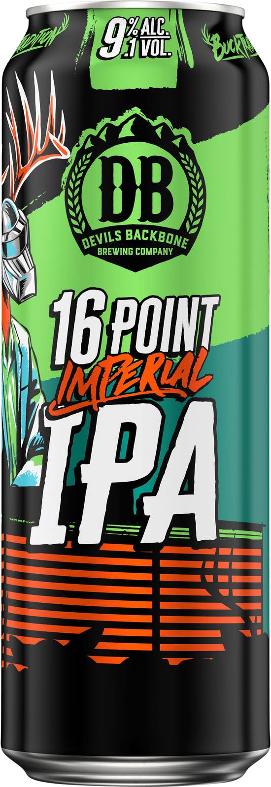 Devils Backbone Brewing Company 16 Point Imperial Ipa (19.2oz can)