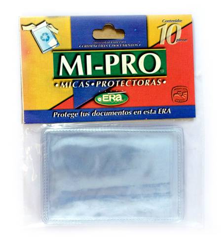 ERA · Mica para credencial 6.3x9.2cm blister con 10 (353,8 g)