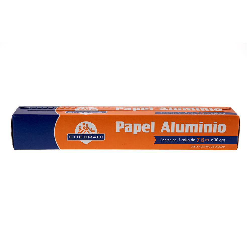 Chedraui papel aluminio (1 pieza)