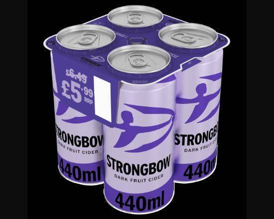 Strongbow Dark Fruit Cider 4 x 440ml